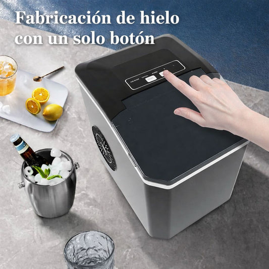 Máquina de hielo portátil con panel LED — PuntoClickPY Paraguay