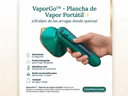 Plancha de vapor portátil para ropa — PuntoClickPY Paraguay